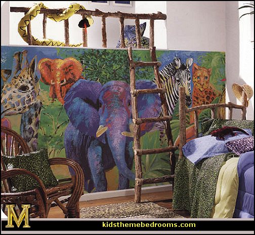 Jungle Bedroom Decorating Ideas