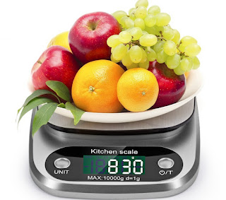 Báscula digital de precisión para Cocina Hongyifa de hasta 10Kg/1g