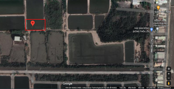 Cần bán 1250m2 đất nuôi trồng thủy sản, xã Tam Thôn Hiệp.