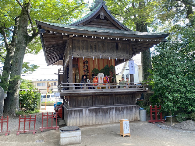 久伊豆神社例大祭里神楽（令和2年9月28日）