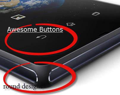 Flat touch Buttons + Round corners= Awesome