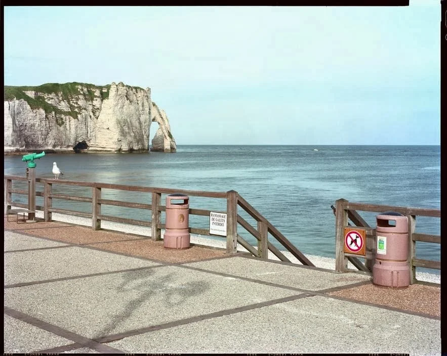 Raymond Depardon, Etretat, Normandy, France 