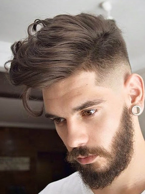 High Fade With Long Hair for men 2017