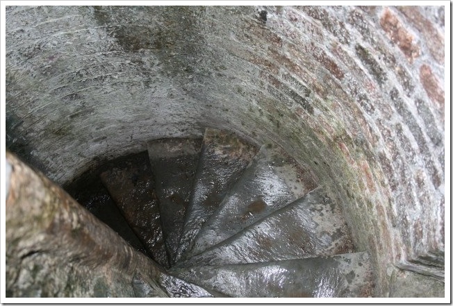 Escada em espiral Spiral-staircase