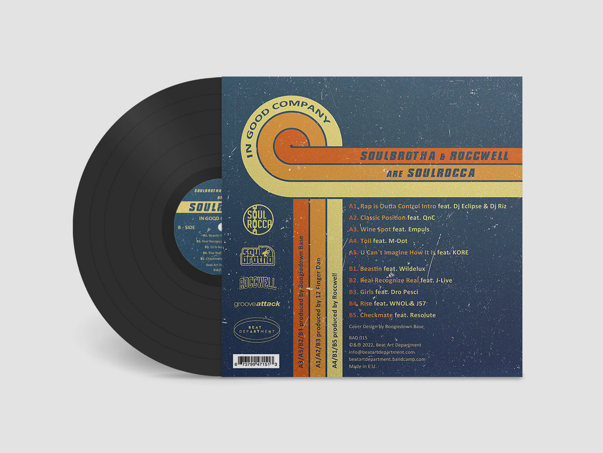 SoulRocca – In Good Company | Full Album Stream & Vinyl Tipp