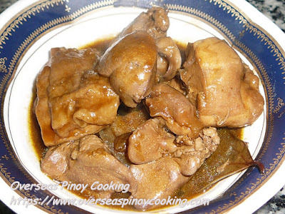 Chicken Adobo in Oyster Sauce Recipe