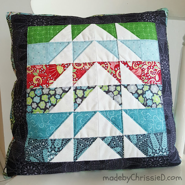 Meadow Dance Pillow Cushion Tute by www.madebyChrissieD.com