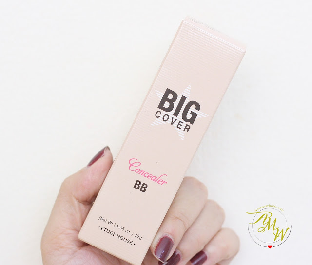 a photo of Etude House Big Cover Concealer BB Review