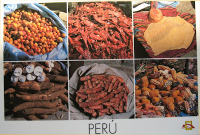 Peruvian food, a note of