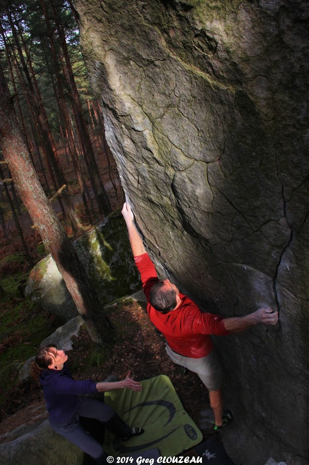 Steph', De fil en aiguille, 6C/7A Franchard Cuisinière