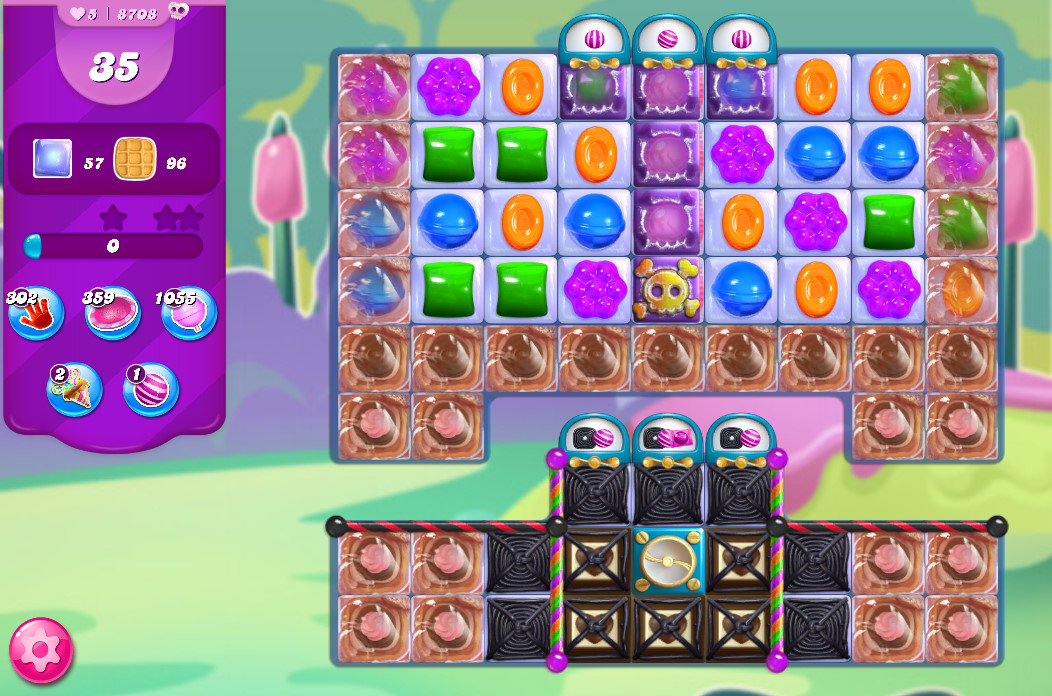 Candy Crush Saga level 8708