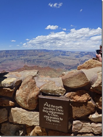 Watchtower, second floor outside, Grand Canyon