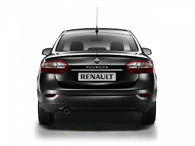 2010 Renault Fluence rear