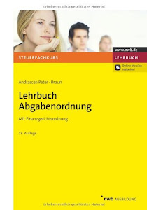 Lehrbuch Abgabenordnung: Mit Finanzgerichtsordnung