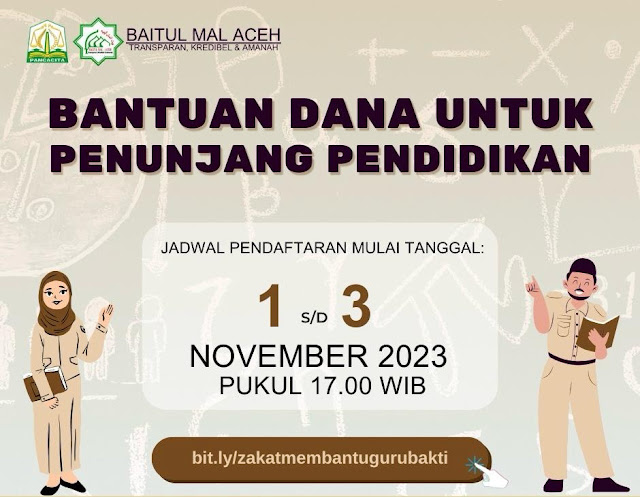 Daftar Segera! Bantuan Dana Dari Baitul Mal Aceh 2023 - Download dan Isi Berkas Disini