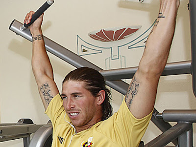 Tatuajes de Sergio Ramos