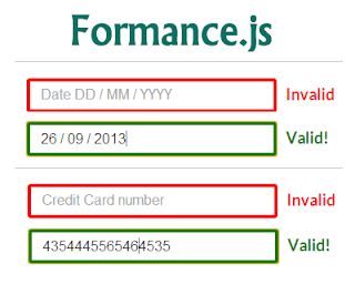 Jquery form validation using library