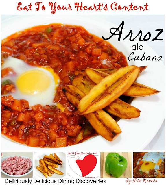 PINOY FOOD RECIPE ARROZ ALA CUBANA