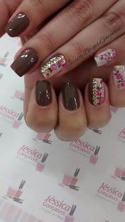 Foto de unhas decoradas para noivas unhas francesinhas