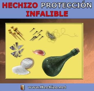 Hechizo Protección Infalible de Botella de la Bruja