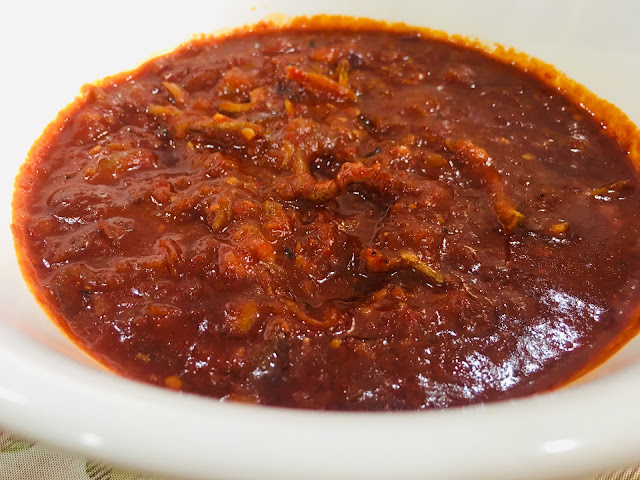 sambal tumis pau sambal