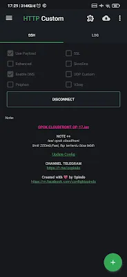 config http custom, config telkomsel opok, config tsel opok, config opok cloudfront,opok cloudfront,ssh cloudfront