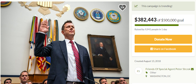 GoFundMe para el agente Peter Strzok, despedido del FBI por razones políticas alcanza 380 mil dólares