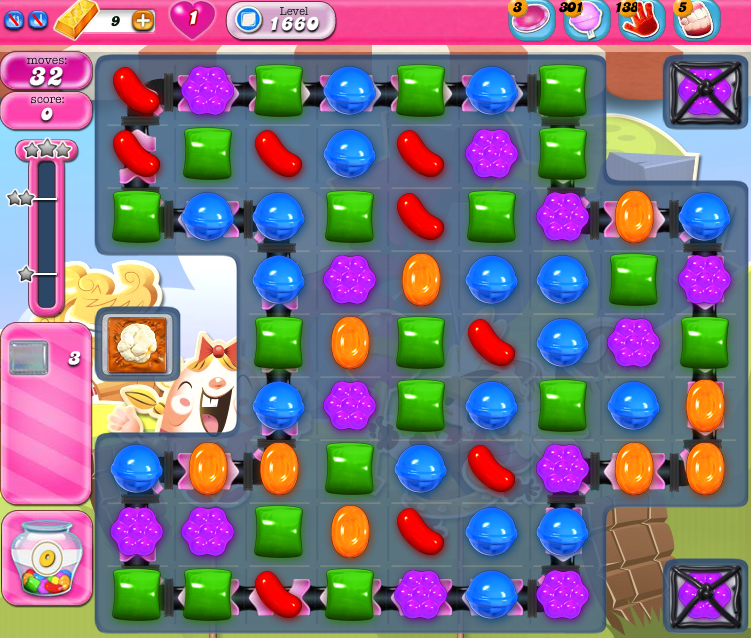 Candy Crush Saga 1660