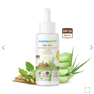 Mamaearth Aloe Vera Sunscreen Face Serum