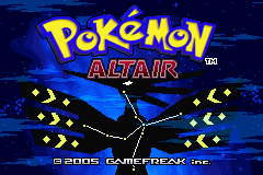 Pokemon Altair and Pokemon Sirius version Walkthrough, Guide