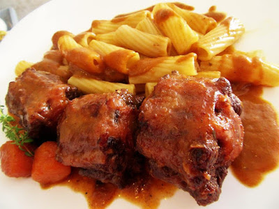 Juneći rep na gulaš / Beef tail in sauce