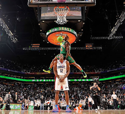 slum dunk wallpaper. 2009 All Star Weekend: NBA Slam Dunk Contest 2009