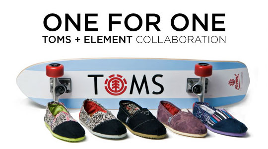TOMS print campaign which