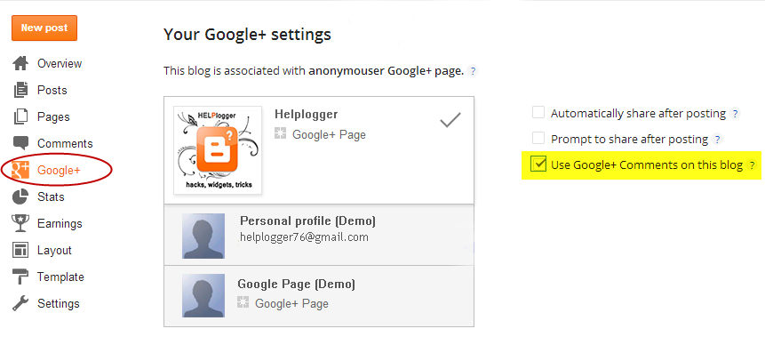 How to Enable Google Plus Comments in Blogger use google+ comments on this blog, blogger tutorial