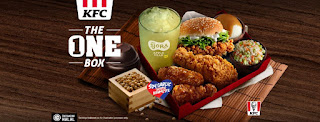 KFC The One Box with Soy Garlic Glazed Drumette (Year 2020)