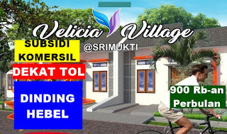 Rumah Subsidi Velicia Village Tambun Utara Srimukti - Dinding Hebel di Bekasi