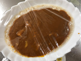 オートミール＋レトルトカレー