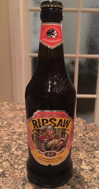 Wychwood Brewery Ripsaw Beer 