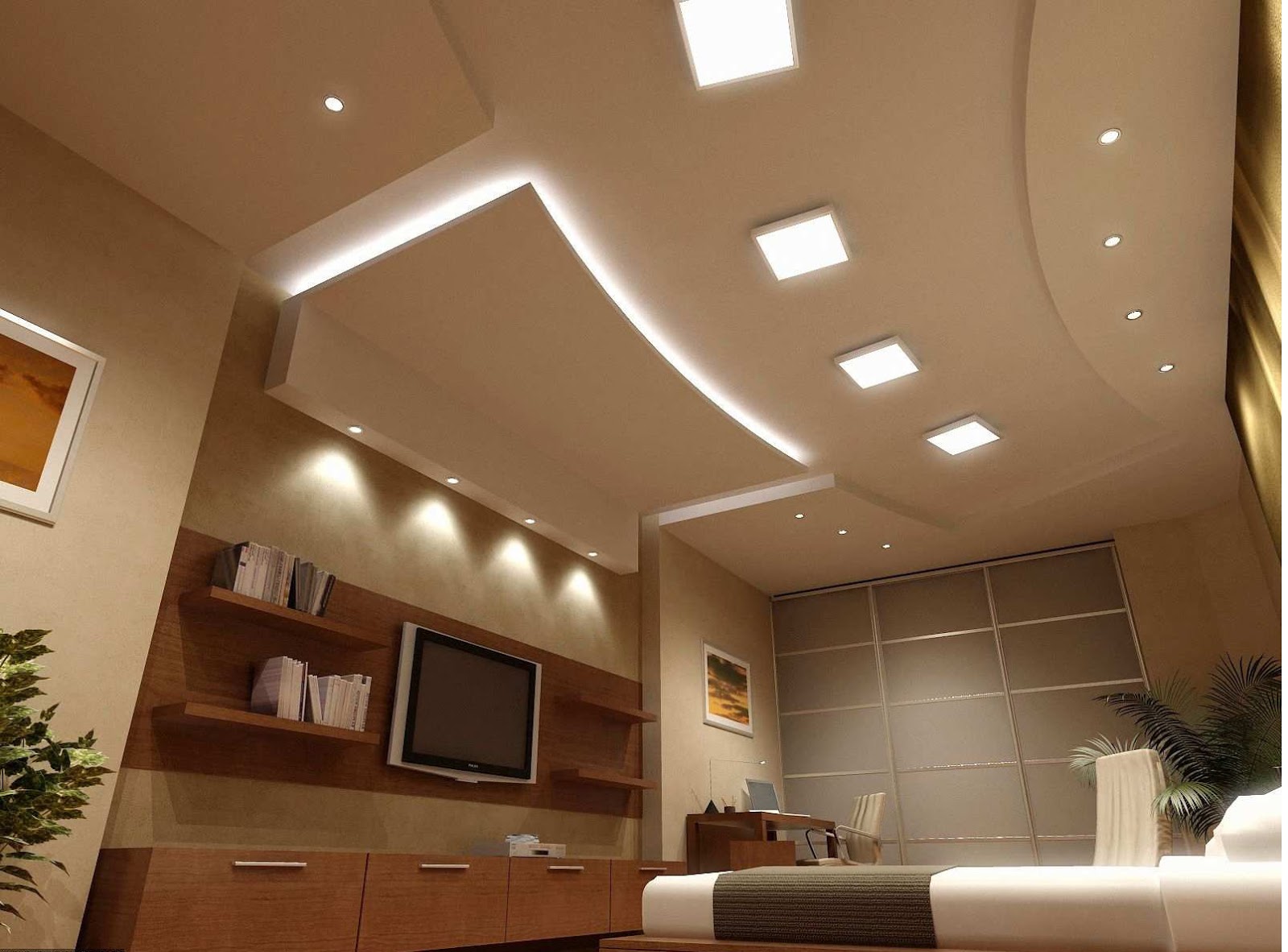 False Ceiling Designs for Hall