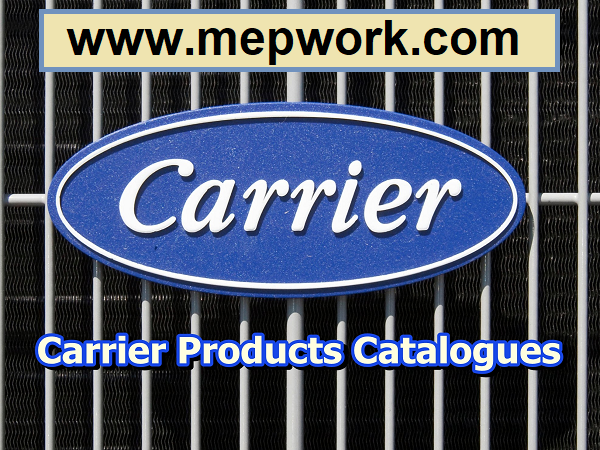 All Carrier Chillers Selection Catalogues PDF