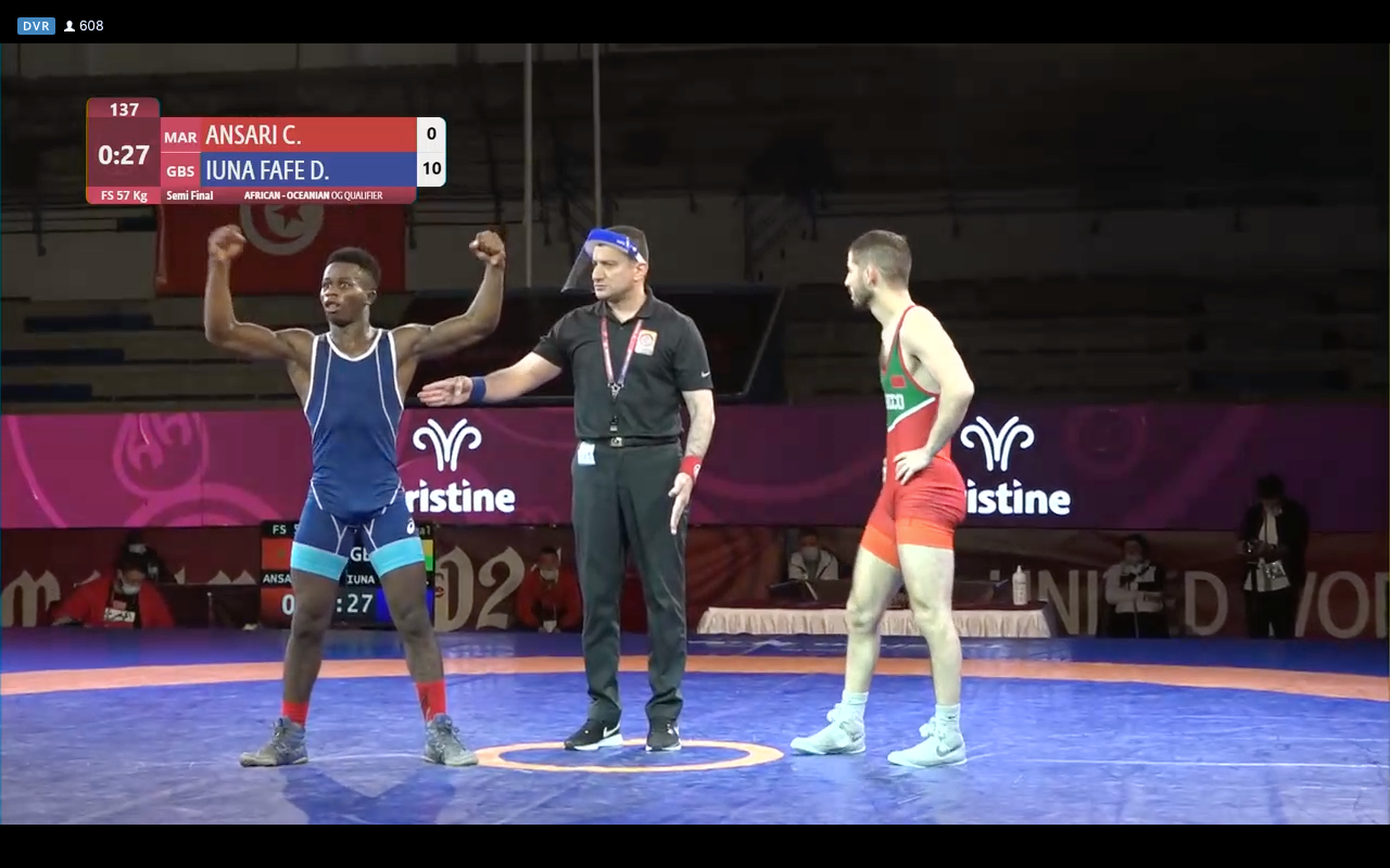 Guine-Bissau wrestling tokyo 2020