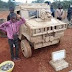 UGANDAN BOY CREATES A LAND ROVER AND A COMPUTER ALL FROM WOOD!