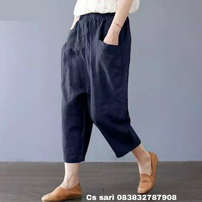 SASHA CROP PANTS - Butik Busana Muslim Terbesar dan Terlengkap