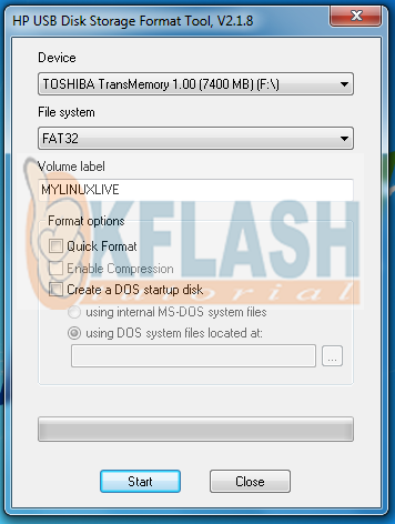 USB Disk Stroage Format Tools v2.1.8