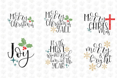 Christmas Bundle SVG Cut File