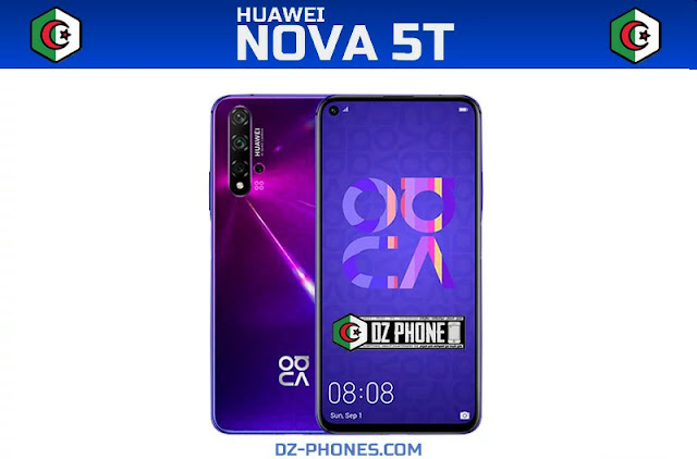 سعر هواوي نوفا 5T في الجزائر Huawei Nova 5T Prix Algerie 