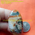 Liontin Batu agate chalcedony badar perak model 01 by: IMDA Handicraft Kerajinan Khas Desa TUTUL Jember