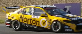 NORTON SECURITY RACING CAR