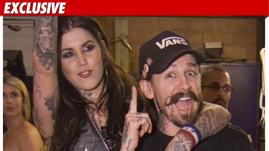 war is between Kat Von D and her exhusband Oliver Peck who had recently