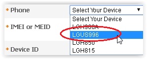 Unlock Bootloader on LG V20 - US996